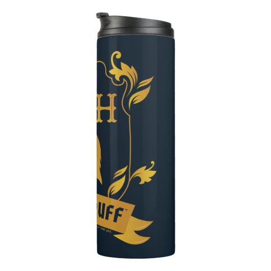 HUFFLEPUFF™ House Crest Thermosbeker (Geroteerd rechts)