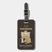 HUFFLEPUFF™ Huis gewoon en loyaal Bagagelabel (Voorkant verticaal)