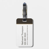 HUFFLEPUFF™ Huis gewoon en loyaal Bagagelabel (Achterkant verticaal)