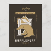 HUFFLEPUFF™ Huis gewoon en loyaal Briefkaart (Voorkant)