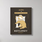HUFFLEPUFF™ Huis gewoon en loyaal Canvas Afdruk (Voorkant)