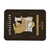 HUFFLEPUFF™ Huis gewoon en loyaal Magneet (Horizontaal)