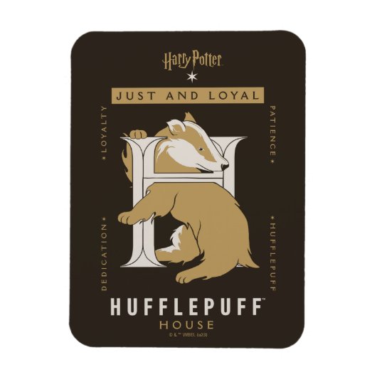 HUFFLEPUFF™ Huis gewoon en loyaal Magneet (Verticaal)