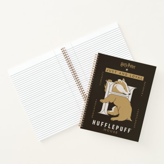 HUFFLEPUFF™ Huis gewoon en loyaal Notitieboek (Binnen)