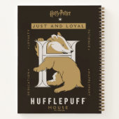 HUFFLEPUFF™ Huis gewoon en loyaal Notitieboek (Achterkant)