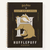 HUFFLEPUFF™ Huis gewoon en loyaal Notitieboek (Voorkant)