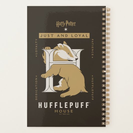 HUFFLEPUFF™ Huis gewoon en loyaal Planner (Achterkant)