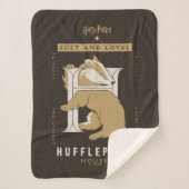 HUFFLEPUFF™ Huis gewoon en loyaal Sherpa Deken (Voorkant)