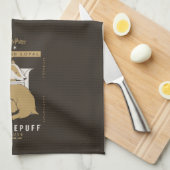 HUFFLEPUFF™ Huis gewoon en loyaal Theedoek (Quarter Fold)