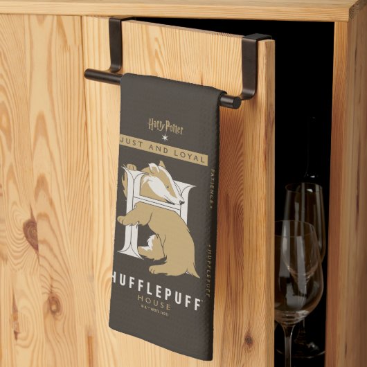 HUFFLEPUFF™ Huis gewoon en loyaal Theedoek (Derde Gevouwen)