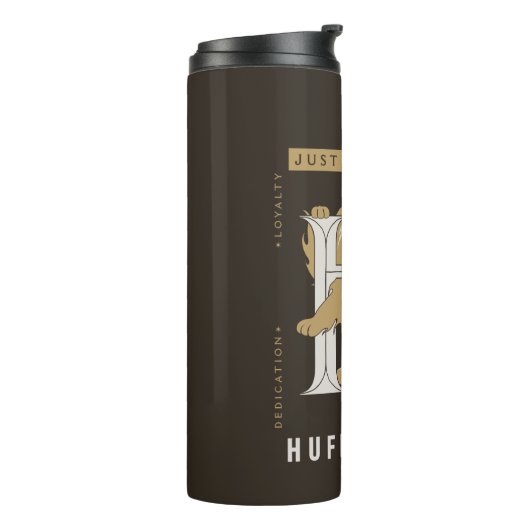 HUFFLEPUFF™ Huis gewoon en loyaal Thermosbeker (Gedraaid links)