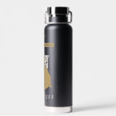 HUFFLEPUFF™ Huis gewoon en loyaal Waterfles (Achterkant)