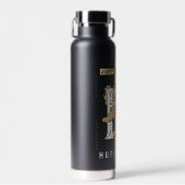 HUFFLEPUFF™ Huis gewoon en loyaal Waterfles (Voorkant)