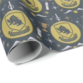 HUFFLEPUFF™ Kerstbal Grafiek Cadeaupapier (Rol Hoek)