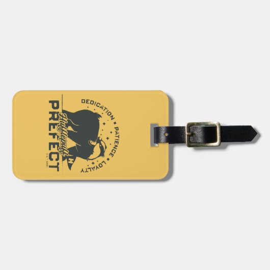 HUFFLEPUFF™ Prefect-badge Bagagelabel (Voorkant horizontaal)