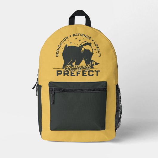 HUFFLEPUFF™ Prefect-badge Bedrukte Rugzak (Voorkant)