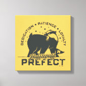 HUFFLEPUFF™ Prefect-badge Canvas Afdruk (Voorkant)