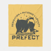 HUFFLEPUFF™ Prefect-badge Fleece Deken (Voorkant)