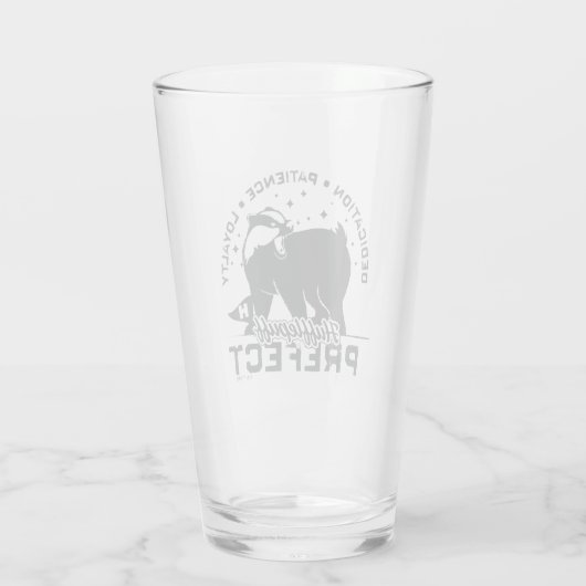 HUFFLEPUFF™ Prefect-badge Glas (Achterkant)