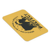 HUFFLEPUFF™ Prefect-badge Magneet (Rechterzijde)