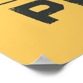 HUFFLEPUFF™ Prefect-badge Poster (Hoek)