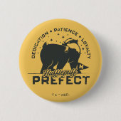 HUFFLEPUFF™ Prefect-badge Ronde Button 5,7 Cm (Voorkant)