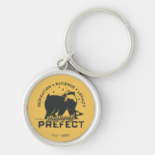 HUFFLEPUFF™ Prefect-badge Sleutelhanger (Voorkant)