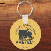 HUFFLEPUFF™ Prefect-badge Sleutelhanger (Voorkant)