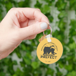 HUFFLEPUFF™ Prefect-badge Sleutelhanger