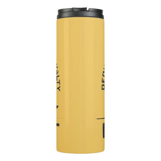 HUFFLEPUFF™ Prefect-badge Thermosbeker (Achterkant)