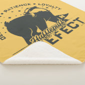 HUFFLEPUFF™-prefectenbadge Sherpa Deken (3/4)
