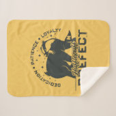 HUFFLEPUFF™-prefectenbadge Sherpa Deken (Voorkant (horizontaal))