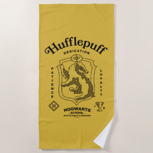 HUFFLEPUFF™ Toewijding Geduld Loyaliteit Wapen Strandlaken