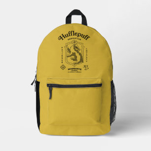 HUFFLEPUFF™ Toewijding Geduld Trouw Wapenembleem Bedrukte Rugzak