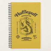 HUFFLEPUFF™ Toewijding Geduld Trouw Wapenembleem Planner (Voorkant)