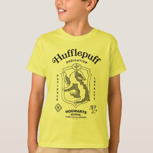 HUFFLEPUFF™ Toewijding Geduld Trouw Wapenembleem T-shirt