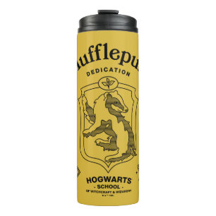 HUFFLEPUFF™ Toewijding Geduld Trouw Wapenembleem Thermosbeker