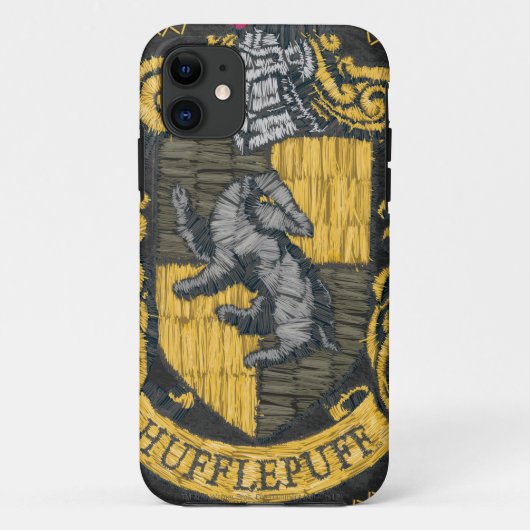Hufflepuff vernietigde rust Case-Mate iPhone case (Achterkant)