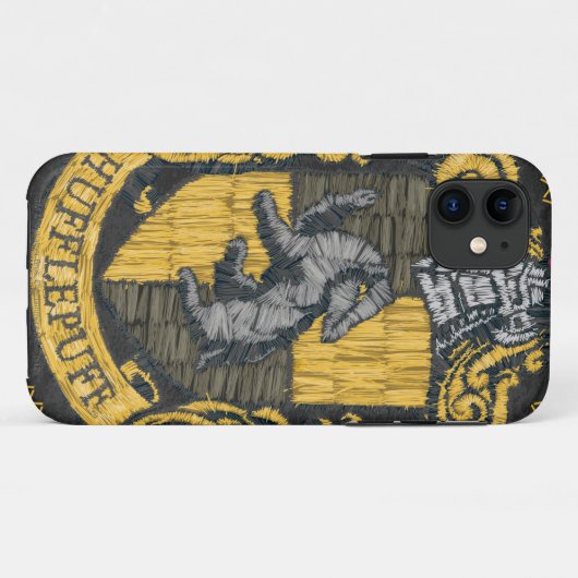 Hufflepuff vernietigde rust Case-Mate iPhone case (Achterkant (horizontaal))