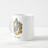 Hufflepuff Wapen Koffiemok (Voorkant links)
