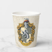 Hufflepuff Wapen Papieren Bekers (Achterkant)