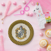 Hufflepuff Wapen Papieren Bordje (Feest)