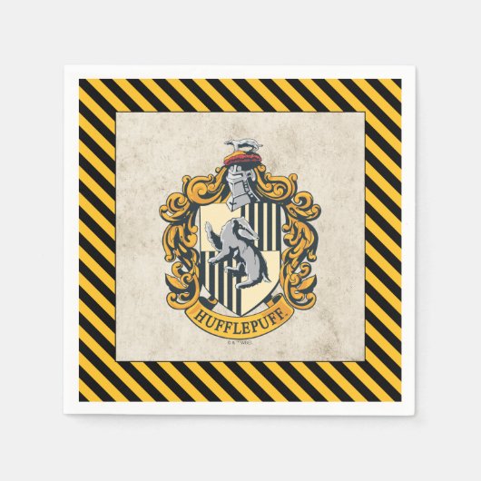 Hufflepuff Wapen Servet (Voorkant)