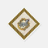 Hufflepuff Wapen Servet (Hoek)