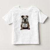 Hug a Bulldog Kinder Shirts (Voorkant)