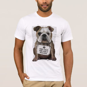 Hug a Bulldog T-shirt