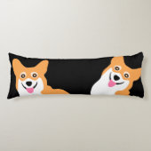 Hug a Corgi Lichaamskussen (Voorkant)