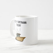 Hug a Fisherman Today Koffiemok (Voorkant links)