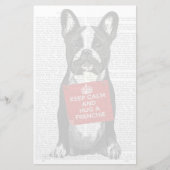Hug a Frenchie Briefpapier (Voorkant)