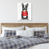 Hug a Frenchie Canvas Afdruk (Insitu (Slaapkamer))